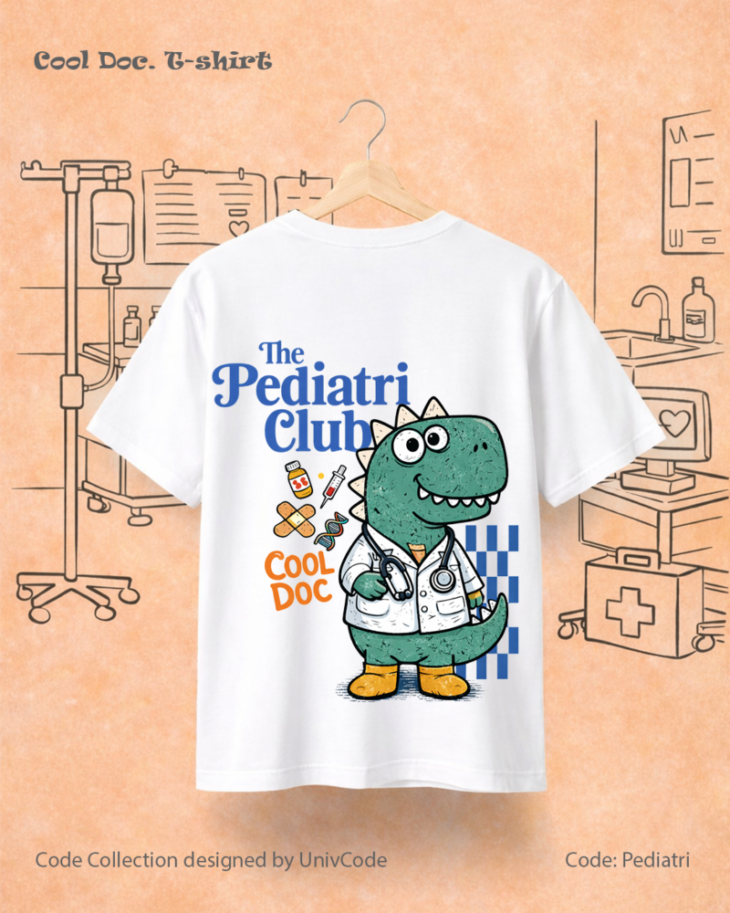 Code Pediatri Dino T-Shirt