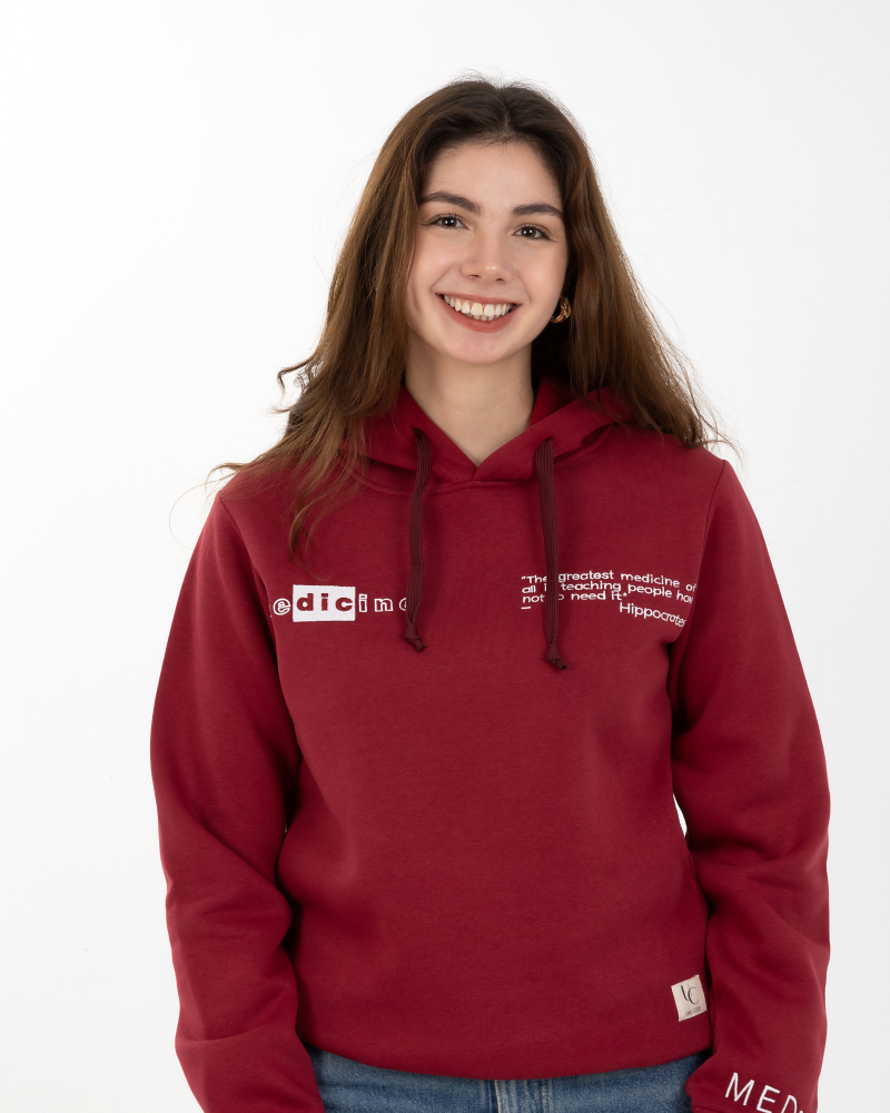 Medicine 1 Sweatshirt – Bordo
