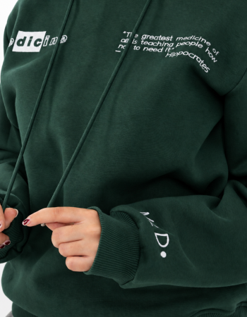Medicine 1 Sweatshirt – Koyu Yeşil