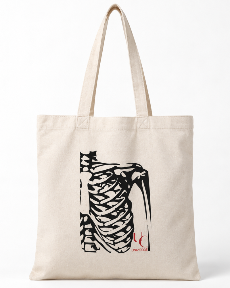 UnivCode Ribcage Tote Bag