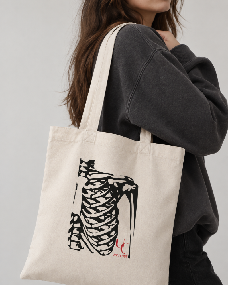 UnivCode Ribcage Tote Bag